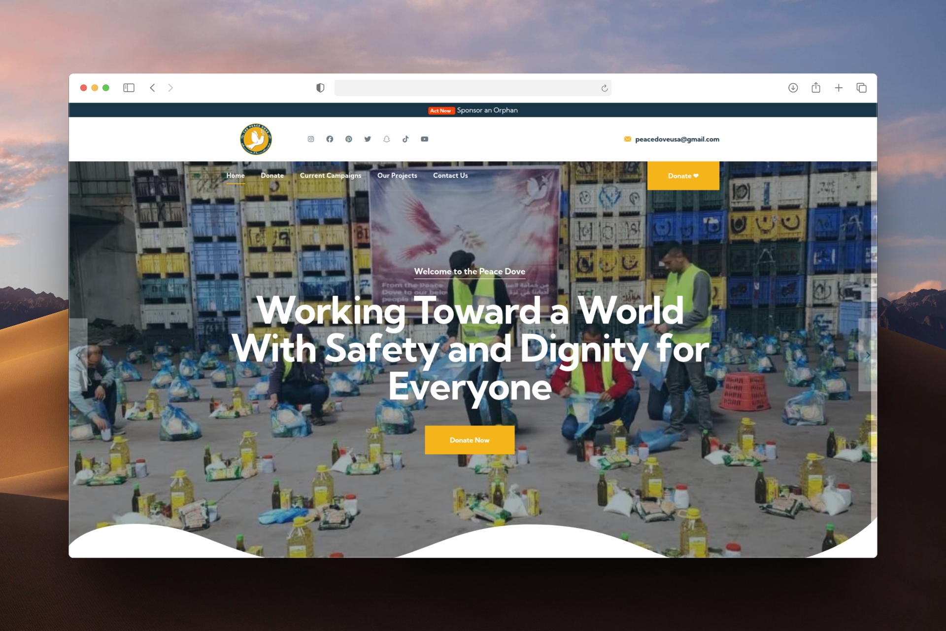 The Peace Dove Website
