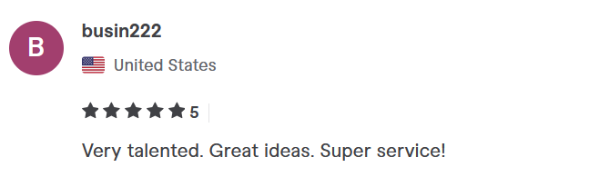 Fiverr client review